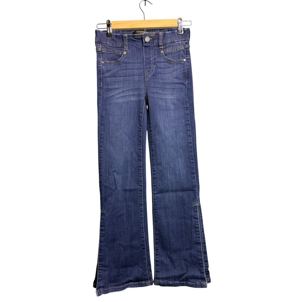 LiverPool los Angeles The crop flare Jeans size 25